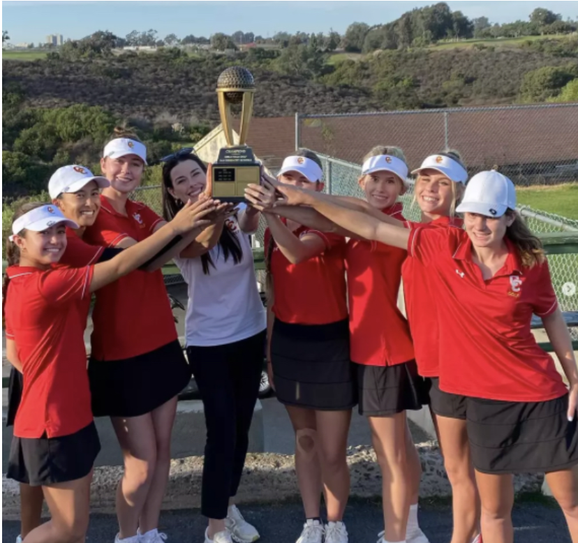 The Girls Golf Team breezed through their season, with various notable achievements. 

Photo from CCHS Dons Athletics.